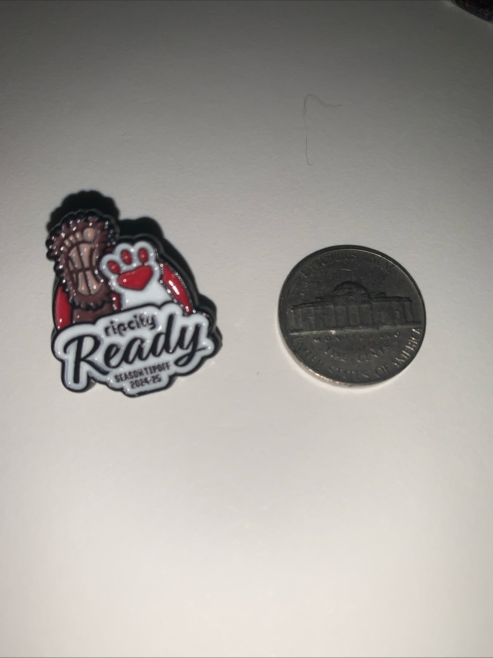 Portland trailblazers 2024-2025 season tip off pin